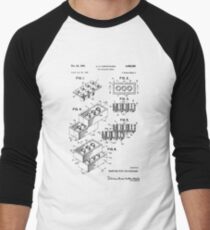 Lego Patent Men's Baseball ¾ T-Shirt