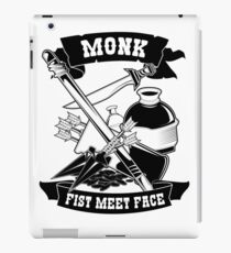 Monk Funny Design for Gamers, RPG, Roleplayers iPad Case/Skin
