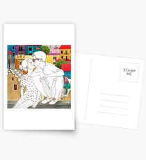 Barcelona Liebe Postkarten