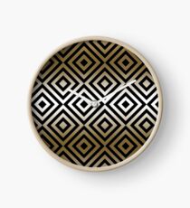 Cool Diamond Pattern Clock