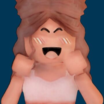 woman face roblox Sticker for Sale by Agankunje