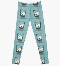 The Big Lebowski - White Russian - Careful Man, There's a Beverage Here! Leggings