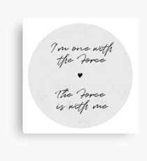 Force Canvas Print