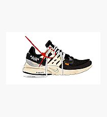 Presto Off-White Photographic Print