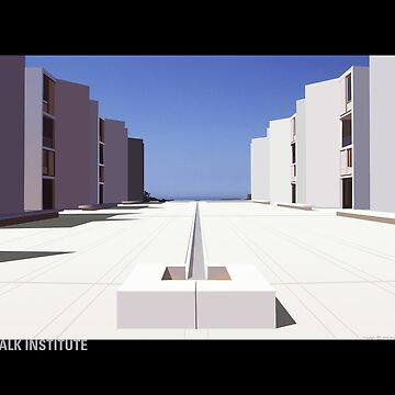 The Salk Institute for Biological Studies Art Print by The