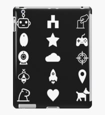Black Black Mirror iPad Case/Skin