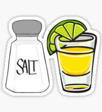Salt Lime and Tequila Sticker