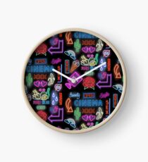 Neon Party Clock