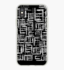 Abstract archaic shapes iPhone Case