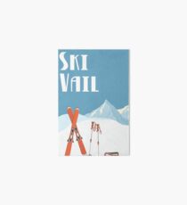 Ski Vail Vintage Poster Art Board