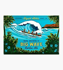 Lámina fotográfica Kona Big Wave