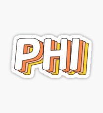 PHI !! Sticker