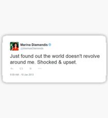 Marina tweet Sticker