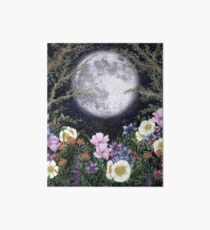 Midnight in the Garden II Art Board