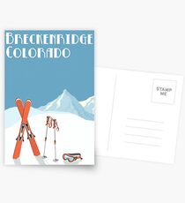 Vintage Breckenridge Colorado Poster Postcards