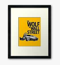 THE WOLF OF WALL STREET-LAMBORGHINI COUNTACH Framed Print