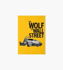 THE WOLF OF WALL STREET-LAMBORGHINI COUNTACH Art Board