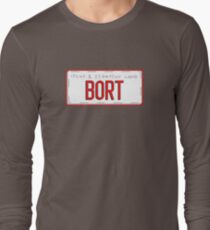 Bort License Plate Long Sleeve T-Shirt
