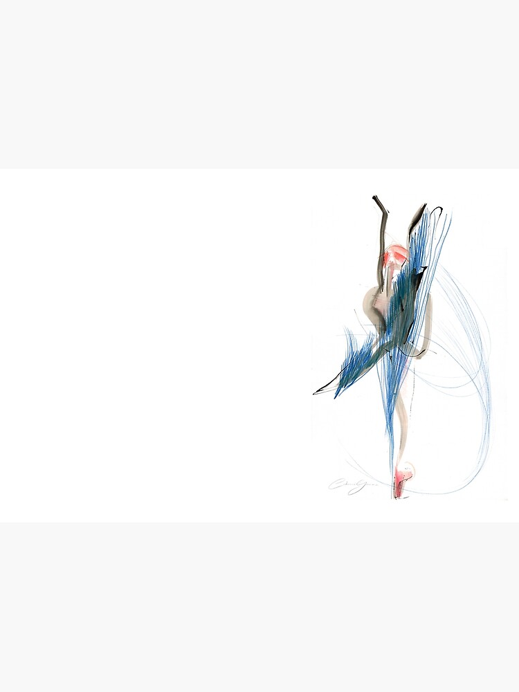 Expressive Dance Drawing by CatarinaGarcia