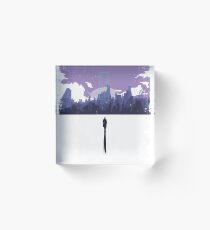 Blade Running Acrylic Block