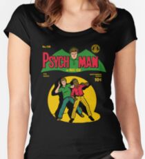 Psychman and Magic Head Women's Fitted Scoop T-Shirt