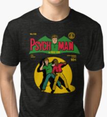 Psychman and Magic Head Tri-blend T-Shirt