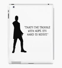 Doctor Who 12th Doctor Quote iPad Case/Skin