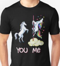 Einhorn Sie gegen mich Hemd Lustige Einhörner-Regenbogen-T-Shirt Geschenke Unisex T-Shirt