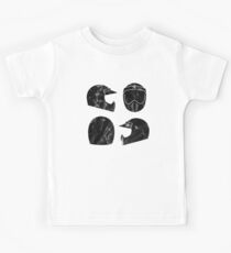 Motorcycle Helmet MX Motocross Off-Road Rider T-Shirt Kids Tee