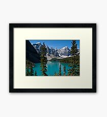 Banff National Park, Moraine Lake Framed Print