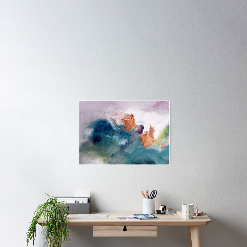 Abstract Birth Poster