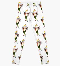 Waters Baby Mermaid Mignon Tatouage Traditionnel Spitshade Leggings