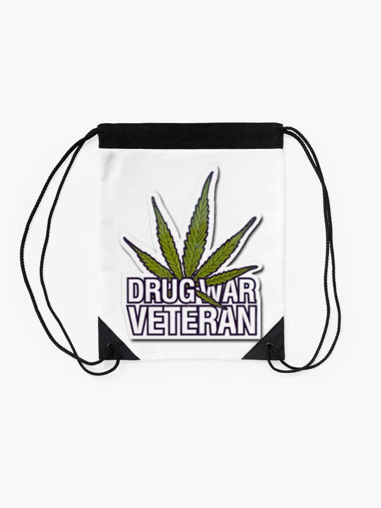 "Drug War Veteran CSGO" Drawstring Bag by DankTrill Redbubble