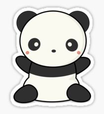 hugging panda stickers redbubble