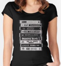 Hip Hop Tapes Women's Fitted Scoop T-Shirt