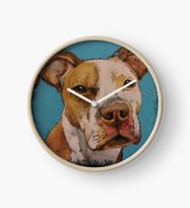 American Pit Bull Clock