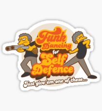 Funk Dancing For Self Defence Sticker