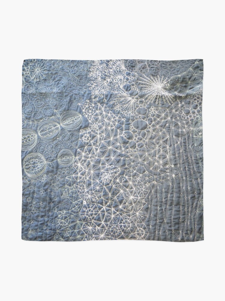 Alternate view of Rockpool - Blue Scarf