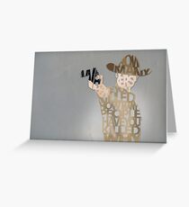 Rick Grimes Greeting Card