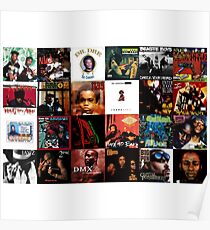 90er Jahre Hip Hop Poster