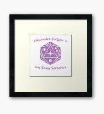 Cassandra the Sorceress Framed Print
