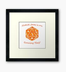 Ezekiel the Theif Framed Print