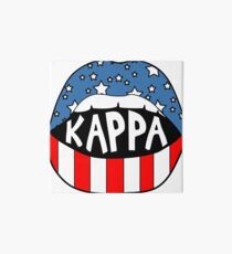 Kappa Lips Art Board