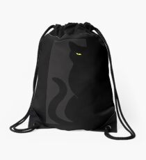 Manolo Silhouette - Artwork by The Clayman / Paul Moldovanos © www.theclayman.com Drawstring Bag