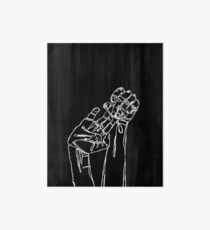 Stop Holding Yourself Back Art Board