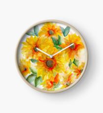 sunflower Clock
