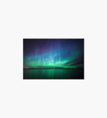 Beautiful northern lights Art Board