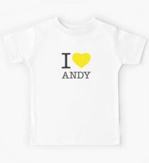 I ♥ ANDY Kinder T-Shirt