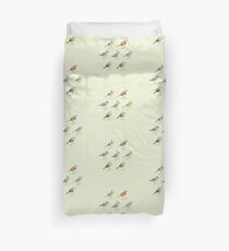 The Tit Family Duvet Cover