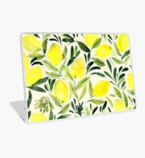 Zitronen Aquarell Laptop Skin